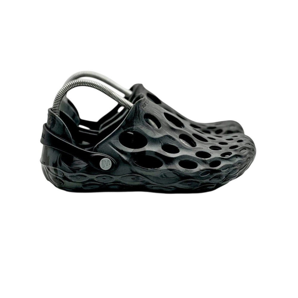 Merrell Hydro Moc Black Marble Water Shoes Clogs Womens Size 7 Slip On Sandals